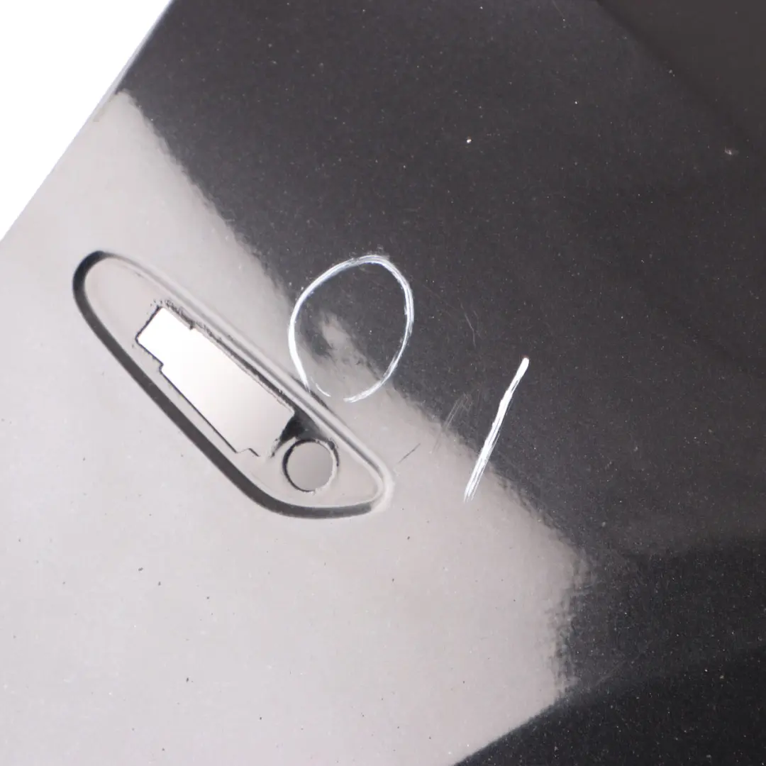 Front Right O/S Side Panel Fender Wing Black Sapphire Metallic - 475 to BMW X1 E84 with Part number 2993156 BMW X1 E84 Front Right O/S Side Panel Fender Wing Black Sapphire Metallic - 475 - SKU 2993156-BS - Part number 2993156