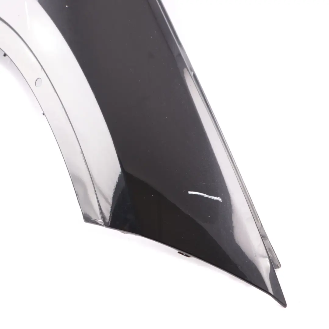 Front Right O/S Side Panel Fender Wing Black Sapphire Metallic - 475 to BMW X1 E84 with Part number 2993156 BMW X1 E84 Front Right O/S Side Panel Fender Wing Black Sapphire Metallic - 475 - SKU 2993156-BS - Part number 2993156