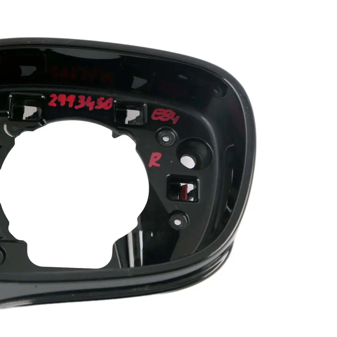 Ring Frame Wing Mirror Right O/S Trim Cover High Gloss to BMW X1 E84 X3 E83 LCI with Part number 2993450 BMW X1 E84 X3 E83 LCI Ring Frame Wing Mirror Right O/S Trim Cover High Gloss - SKU 2993450 - Part number 2993450