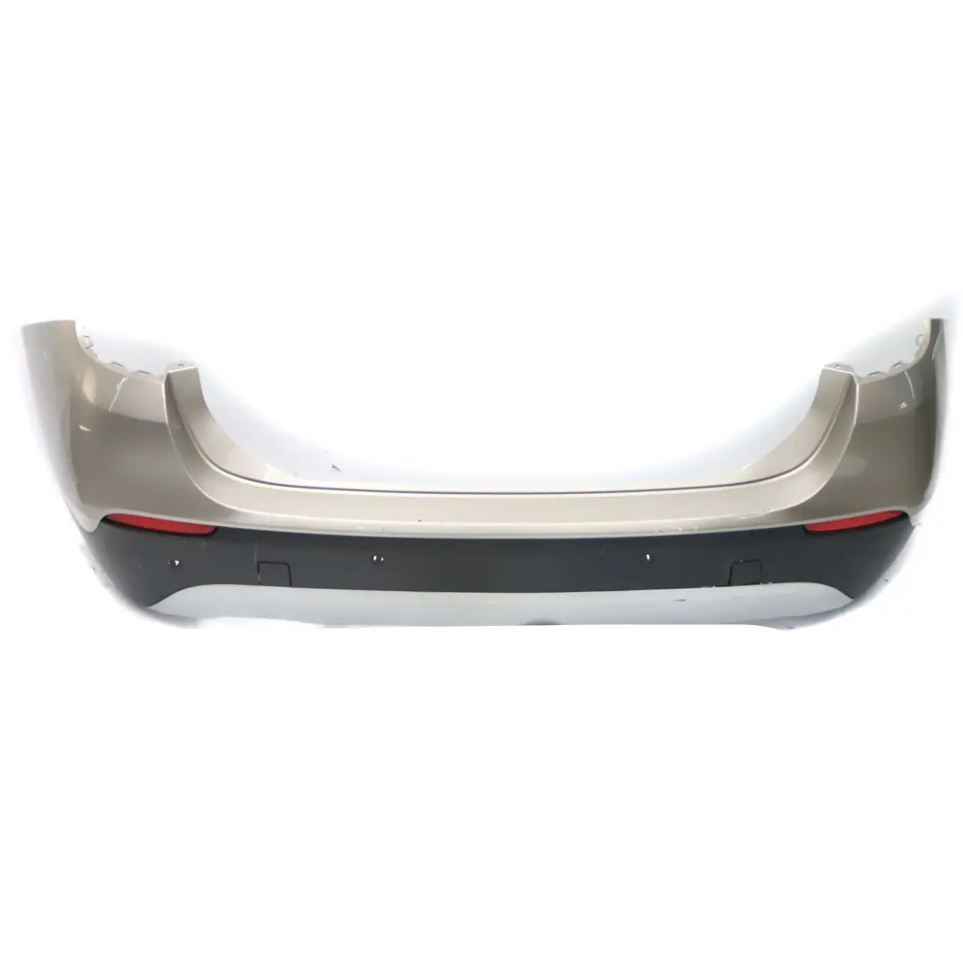 Complete Rear Bumper Trim Panel PDC X Line Kaschmirsilber Silver A72 to BMW X1 E84 with Part number 2993568 BMW X1 E84 Complete Rear Bumper Trim Panel PDC X Line Kaschmirsilber Silver A72 - SKU 2993568-KAS - Part number 2993568