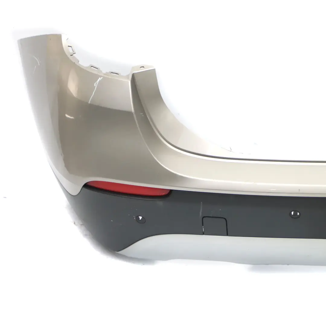 Complete Rear Bumper Trim Panel PDC X Line Kaschmirsilber Silver A72 to BMW X1 E84 with Part number 2993568 BMW X1 E84 Complete Rear Bumper Trim Panel PDC X Line Kaschmirsilber Silver A72 - SKU 2993568-KAS - Part number 2993568
