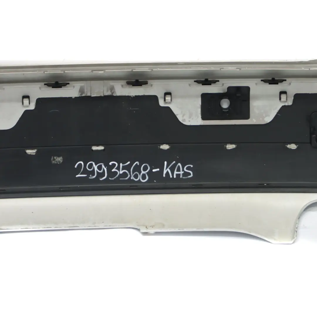 Complete Rear Bumper Trim Panel PDC X Line Kaschmirsilber Silver A72 to BMW X1 E84 with Part number 2993568 BMW X1 E84 Complete Rear Bumper Trim Panel PDC X Line Kaschmirsilber Silver A72 - SKU 2993568-KAS - Part number 2993568