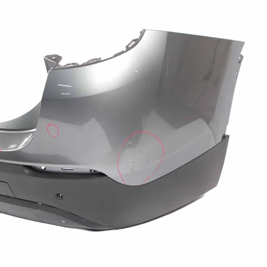 Bumper Rear Complete Trim Panel PDC Spacegrau Space Grey - A52 to BMW X1 E84 with Part number 2993568 BMW X1 E84 Bumper Rear Complete Trim Panel PDC Spacegrau Space Grey - A52 - SKU 2993568-SCG1 - Part number 2993568