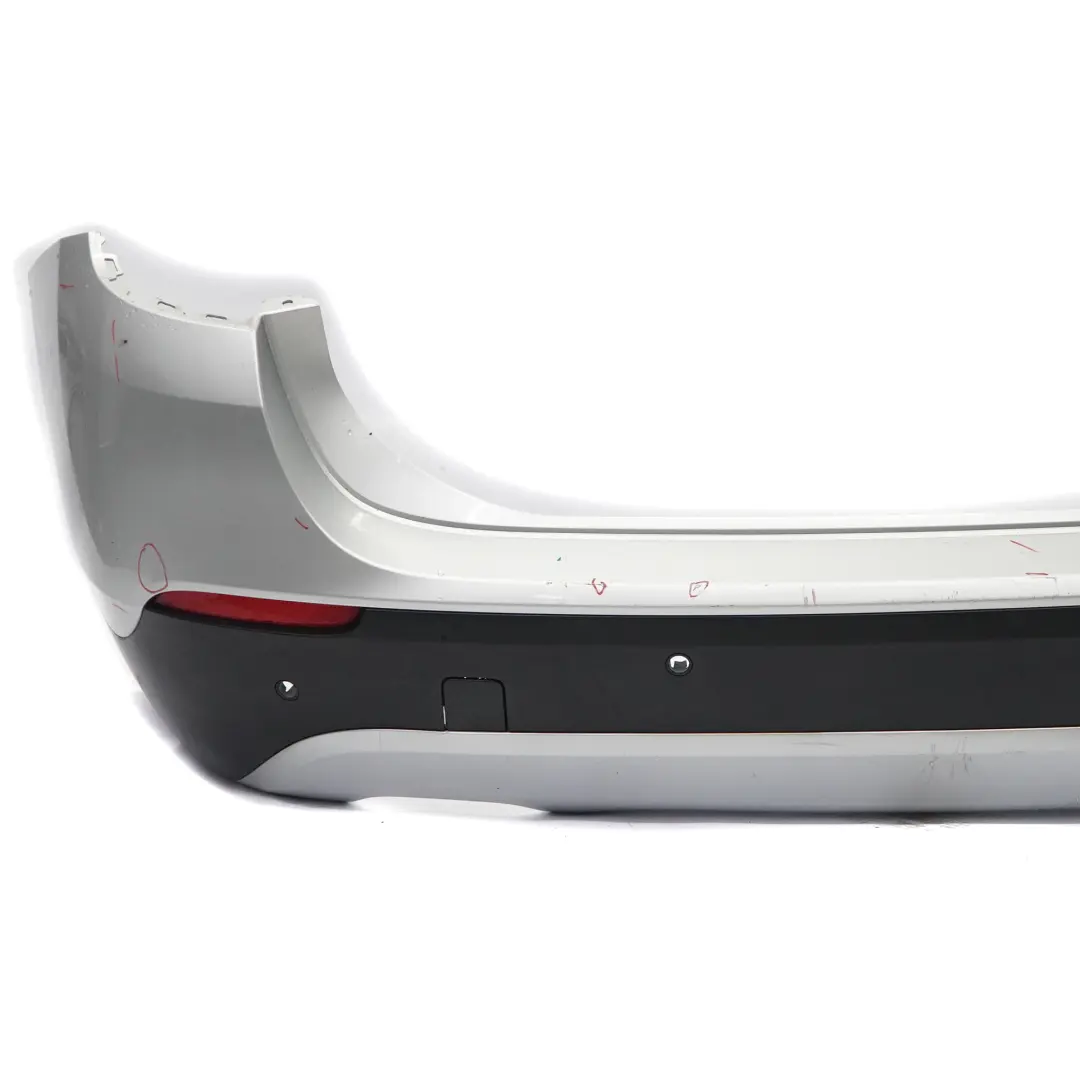 BMW X1 E84 Complete Rear Bumper Trim Panel PDC X Line Titansilber Silver - 354 - SKU 2993568-TS - Part number 2993568