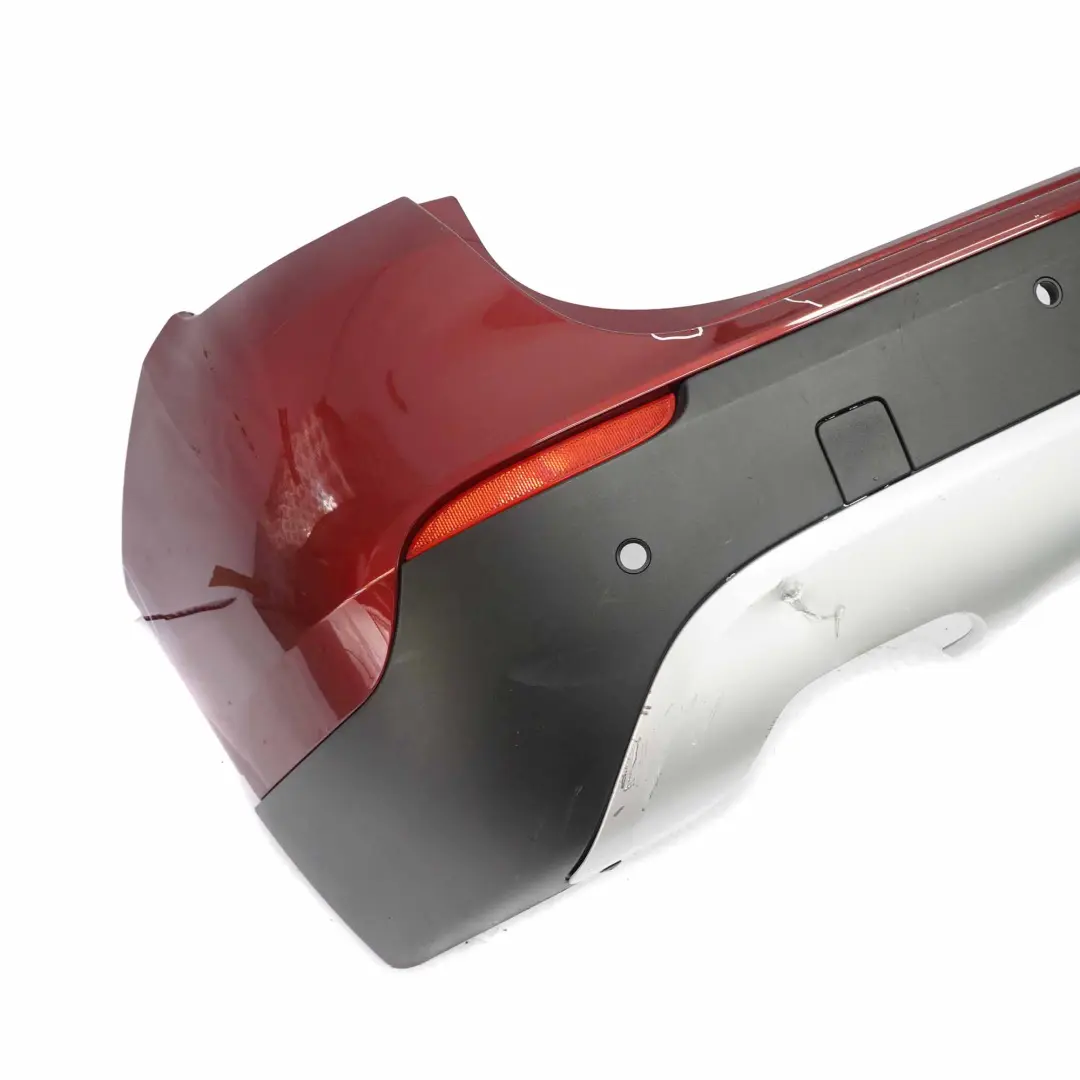 Bumper Rear Complete Trim Panel X Line PDC Vermillion Red - A82 to BMW X1 E84 with Part number 2993568 BMW X1 E84 Bumper Rear Complete Trim Panel X Line PDC Vermillion Red - A82 - SKU 2993568-VER - Part number 2993568