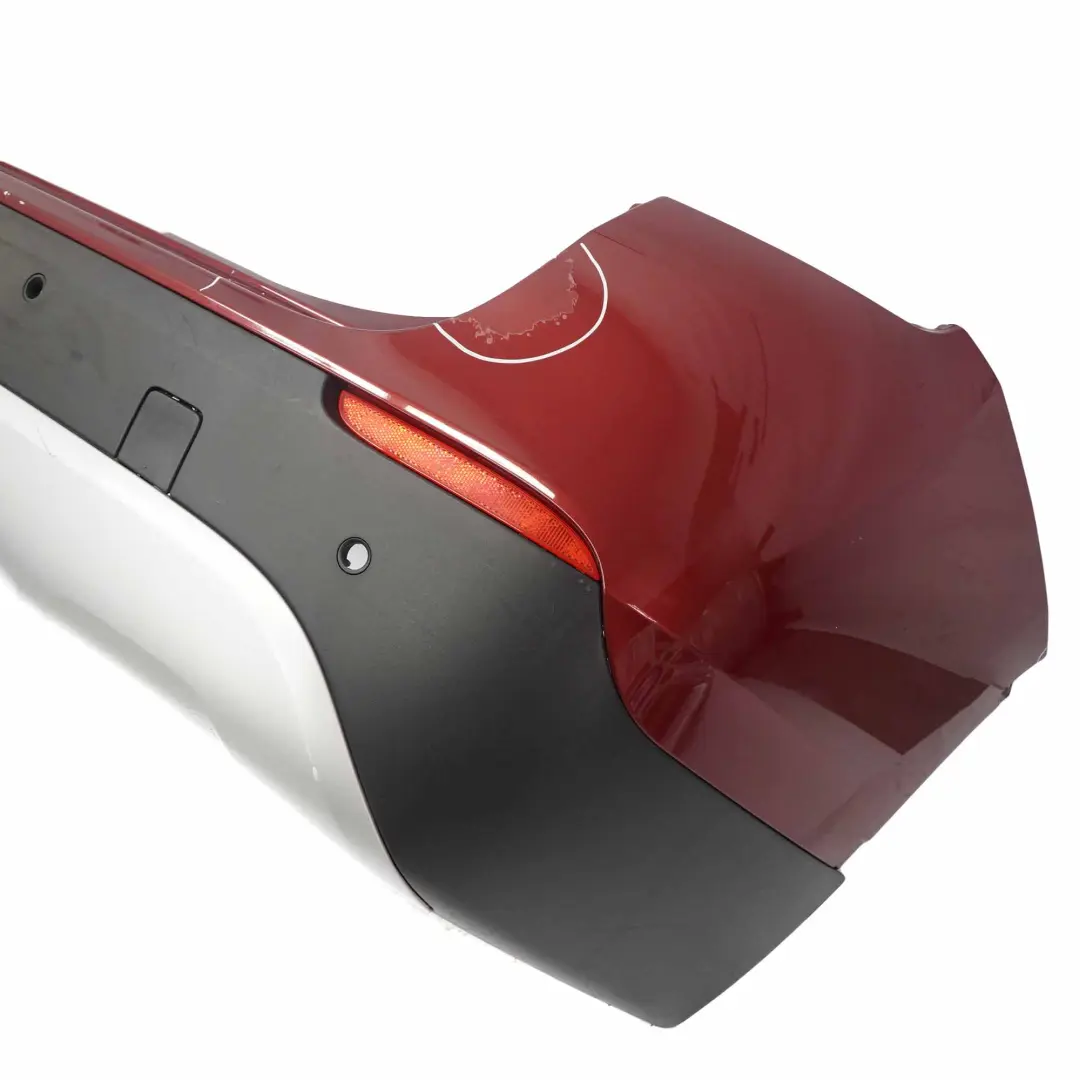 BMW X1 E84 Bumper Rear Complete Trim Panel X Line PDC Vermillion Red - A82 - SKU 2993568-VER - Part number 2993568