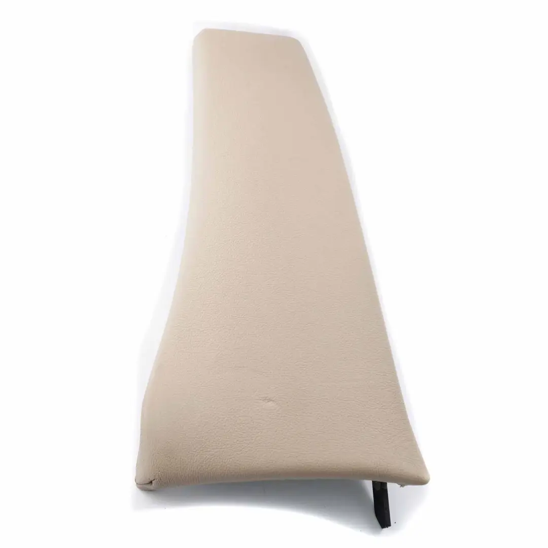 Backrest Left N/S Side Lateral Finisher Leather Oyster to BMW X1 E84 Rear Seat with Part number 2993617 BMW X1 E84 Rear Seat Backrest Left N/S Side Lateral Finisher Leather Oyster - SKU 2993617 - Part number 2993617