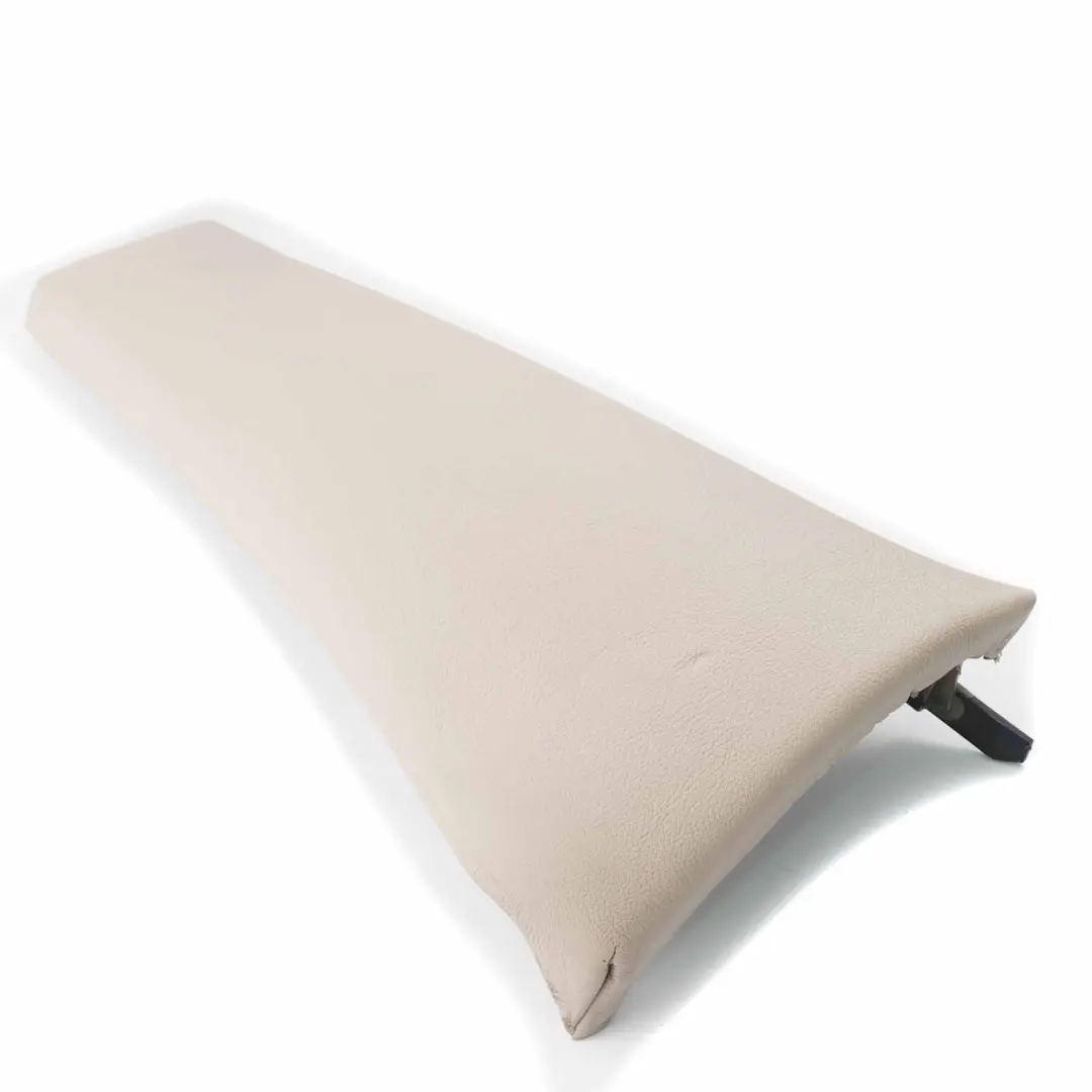 Backrest Left N/S Side Lateral Finisher Leather Oyster to BMW X1 E84 Rear Seat with Part number 2993617 BMW X1 E84 Rear Seat Backrest Left N/S Side Lateral Finisher Leather Oyster - SKU 2993617 - Part number 2993617