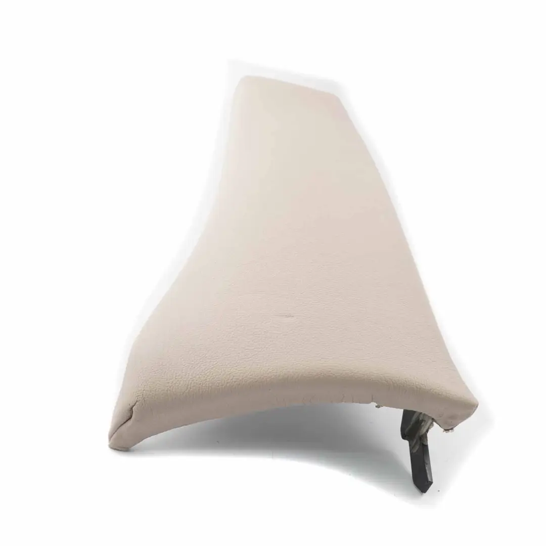 Backrest Left N/S Side Lateral Finisher Leather Oyster to BMW X1 E84 Rear Seat with Part number 2993617 BMW X1 E84 Rear Seat Backrest Left N/S Side Lateral Finisher Leather Oyster - SKU 2993617 - Part number 2993617