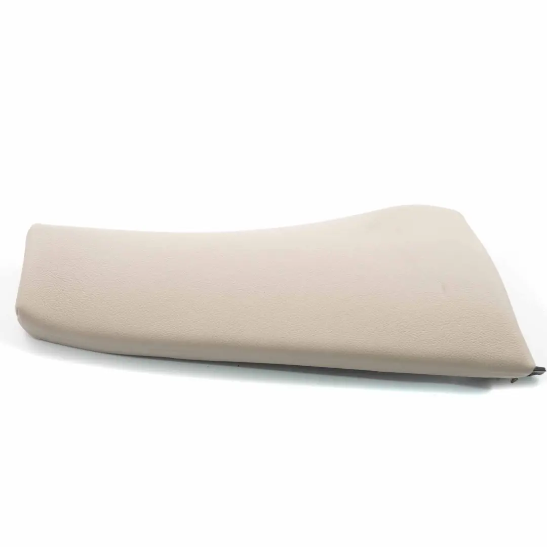 Backrest Right O/S Side Lateral Finisher Leather Oyster to BMW X1 E84 Rear Seat with Part number 2993618 BMW X1 E84 Rear Seat Backrest Right O/S Side Lateral Finisher Leather Oyster - SKU 2993618 - Part number 2993618