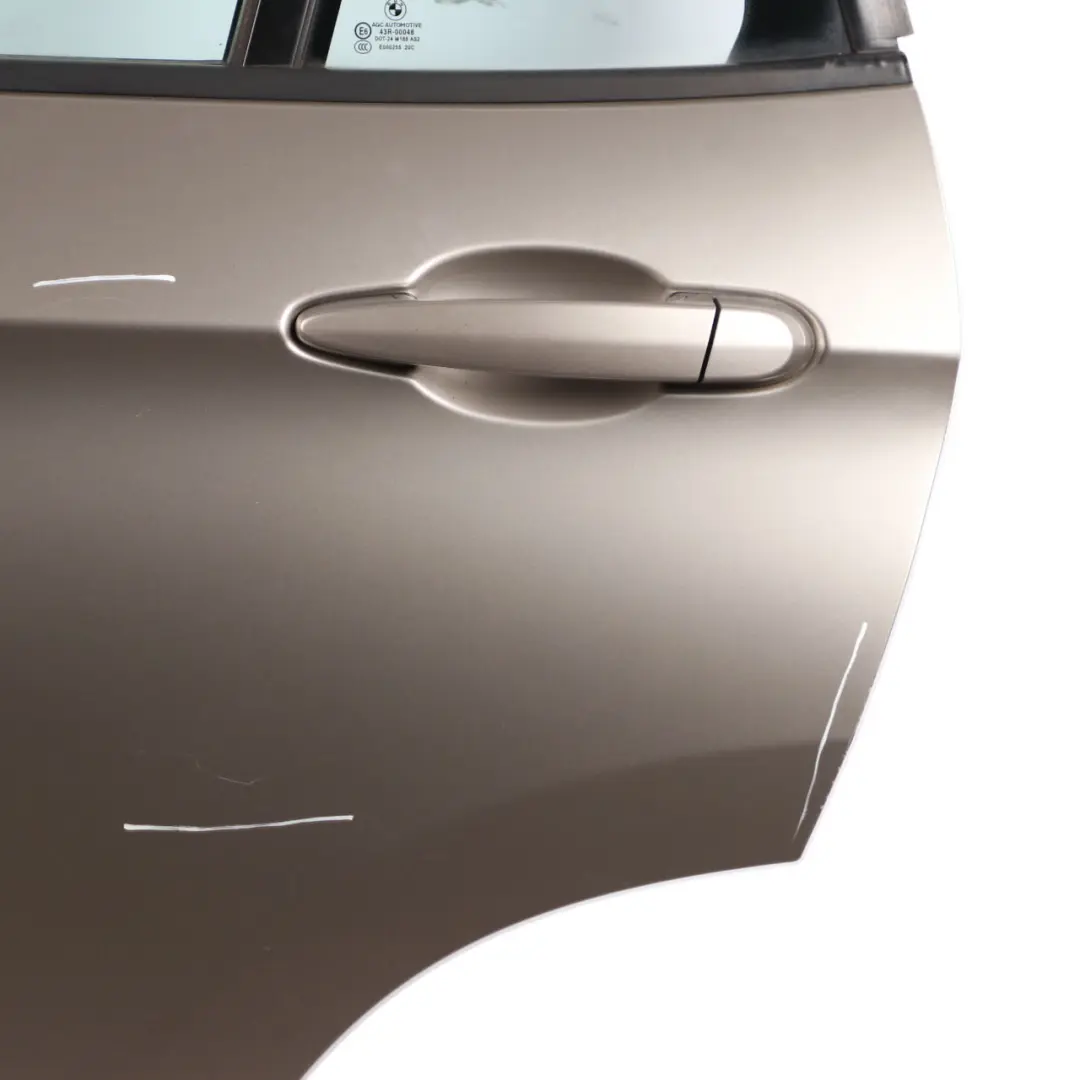 Door Rear Left N/S Kaschmirsilber Silver Metallic - A72 to BMW X1 E84 with Part number 2993819 BMW X1 E84 Door Rear Left N/S Kaschmirsilber Silver Metallic - A72 - SKU 2993819-KAS - Part number 2993819