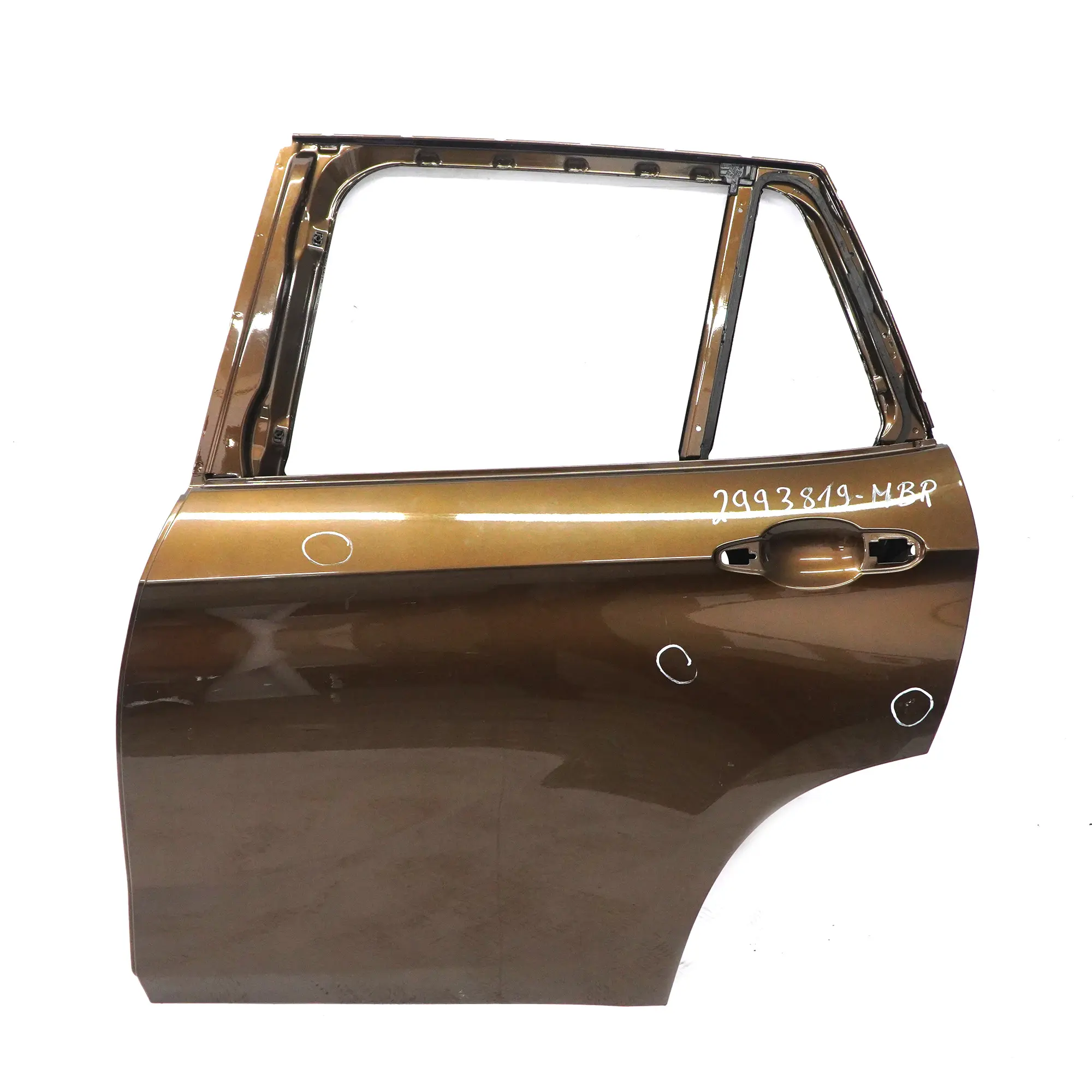 BMW X1 E84 Door Rear Left N/S Marrakesh Brown Metallic - B09