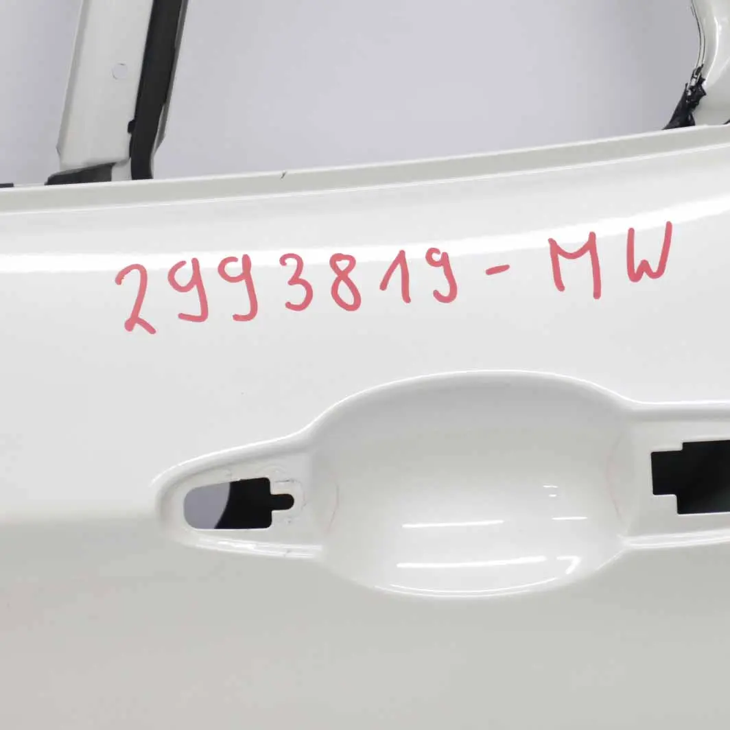 Puerta Trasera Izquierda Mineralweiss Blanco Mineral Metalizado - A96 para BMW X1 E84 con número de pieza 2993819 BMW X1 E84 Puerta Trasera Izquierda Mineralweiss Blanco Mineral Metalizado - A96 - SKU 2993819-MW - Número de pieza 2993819