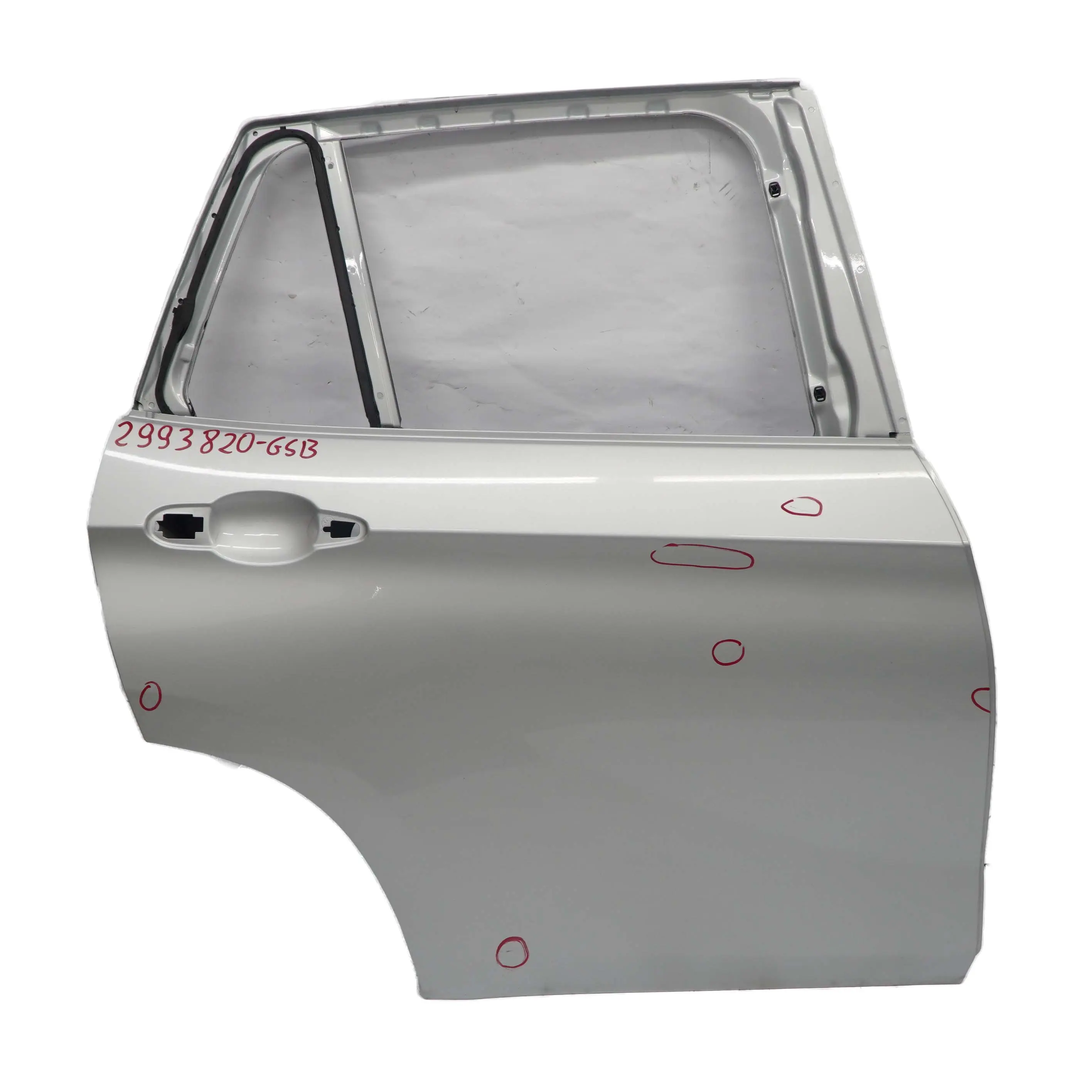 BMW X1 E84 Puerta Trasera Derecha Glacier Silber Silver Metallic - A83