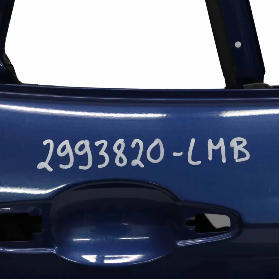 Porta posteriore destra Le Mans Blue Metallic - 381 per BMW X1 E84 con numero di parte 2993820 BMW X1 E84 Porta posteriore destra Le Mans Blue Metallic - 381 - SKU 2993820-LMB - Numero di parte 2993820