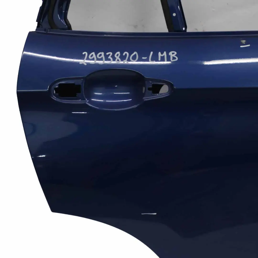 Porta posteriore destra Le Mans Blue Metallic - 381 per BMW X1 E84 con numero di parte 2993820 BMW X1 E84 Porta posteriore destra Le Mans Blue Metallic - 381 - SKU 2993820-LMB - Numero di parte 2993820