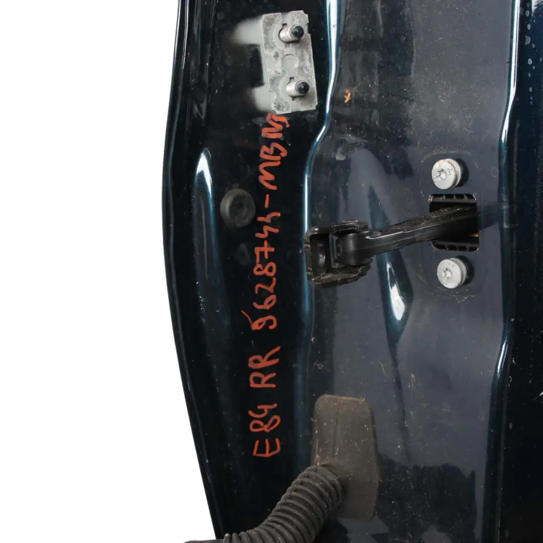 Door Rear Right O/S Midnight Blue Metallic - B38 to BMW X1 E84 with Part number 2993820 BMW X1 E84 Door Rear Right O/S Midnight Blue Metallic - B38 - SKU 2993820-MBM - Part number 2993820