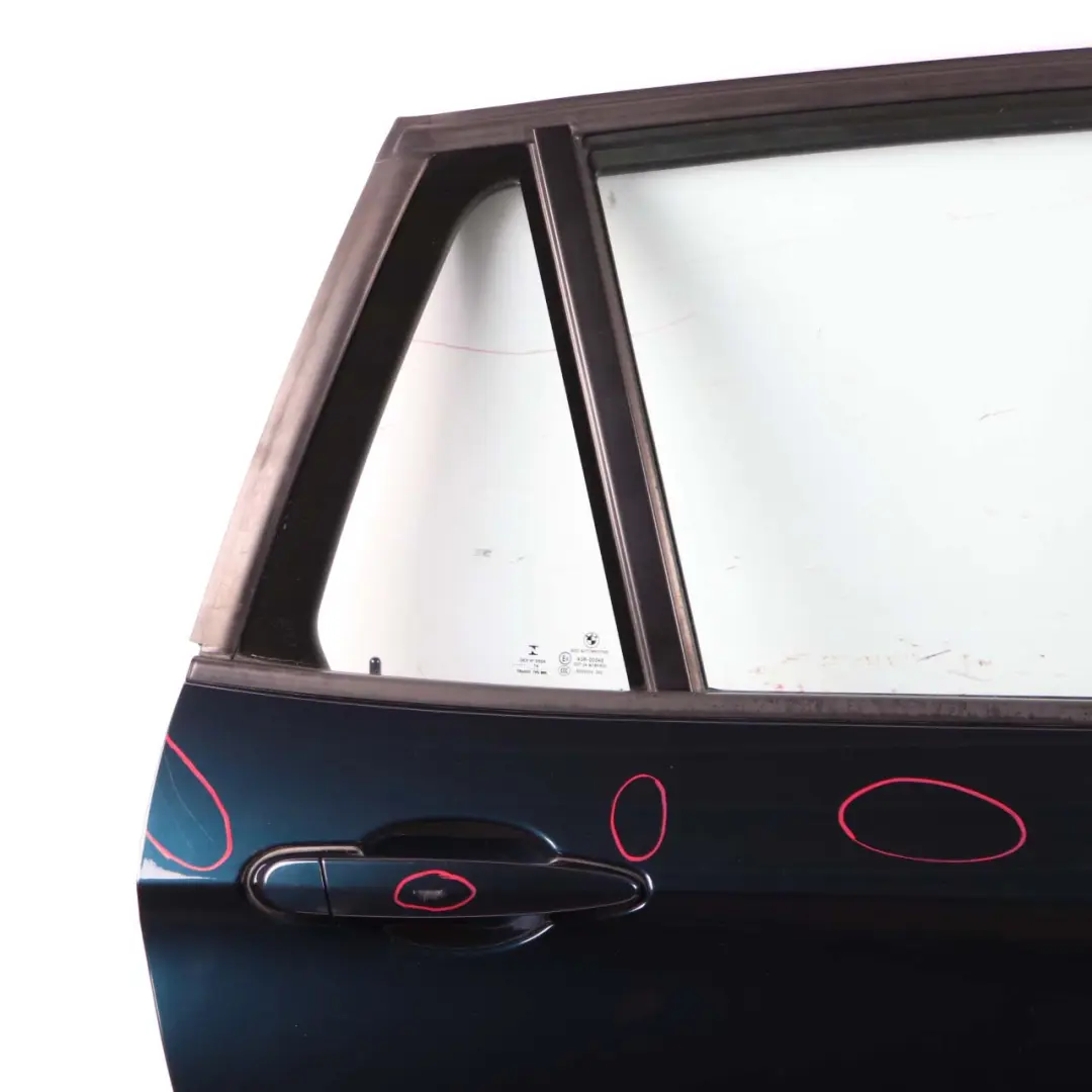 Door Rear Right O/S Midnight Blue Metallic - B38 to BMW X1 E84 with Part number 2993820 BMW X1 E84 Door Rear Right O/S Midnight Blue Metallic - B38 - SKU 2993820-MBM - Part number 2993820