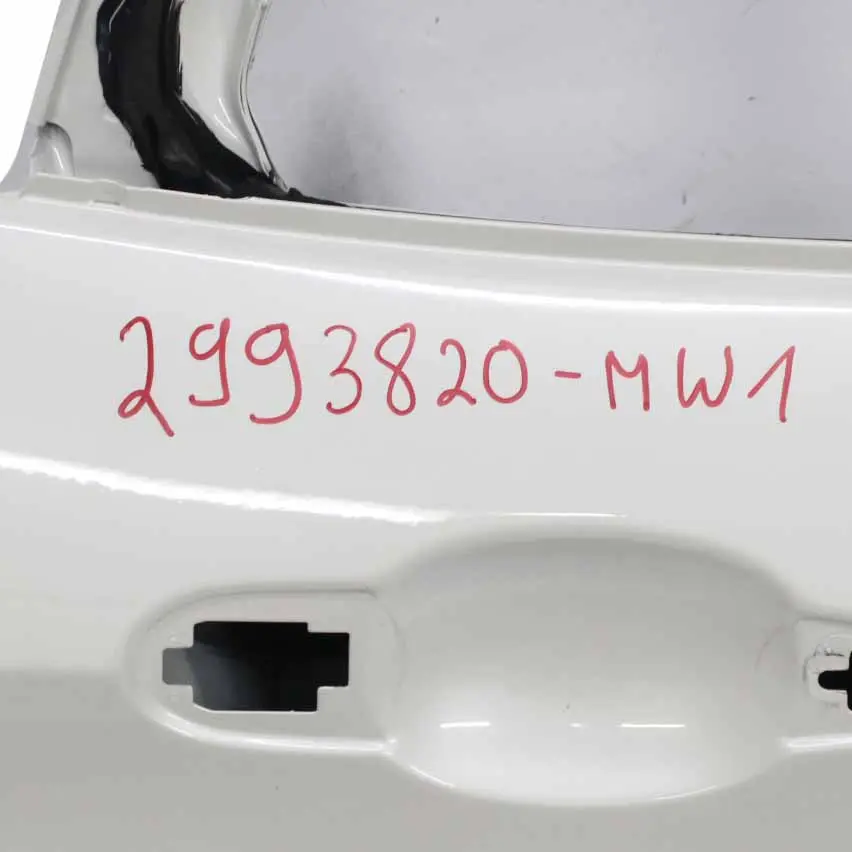BMW X1 E84 Porte Arrière Droite Mineralweiss Blanc Minéral Métallisé - A96 - SKU 2993820-MW1 - Numéro de pièce 2993820