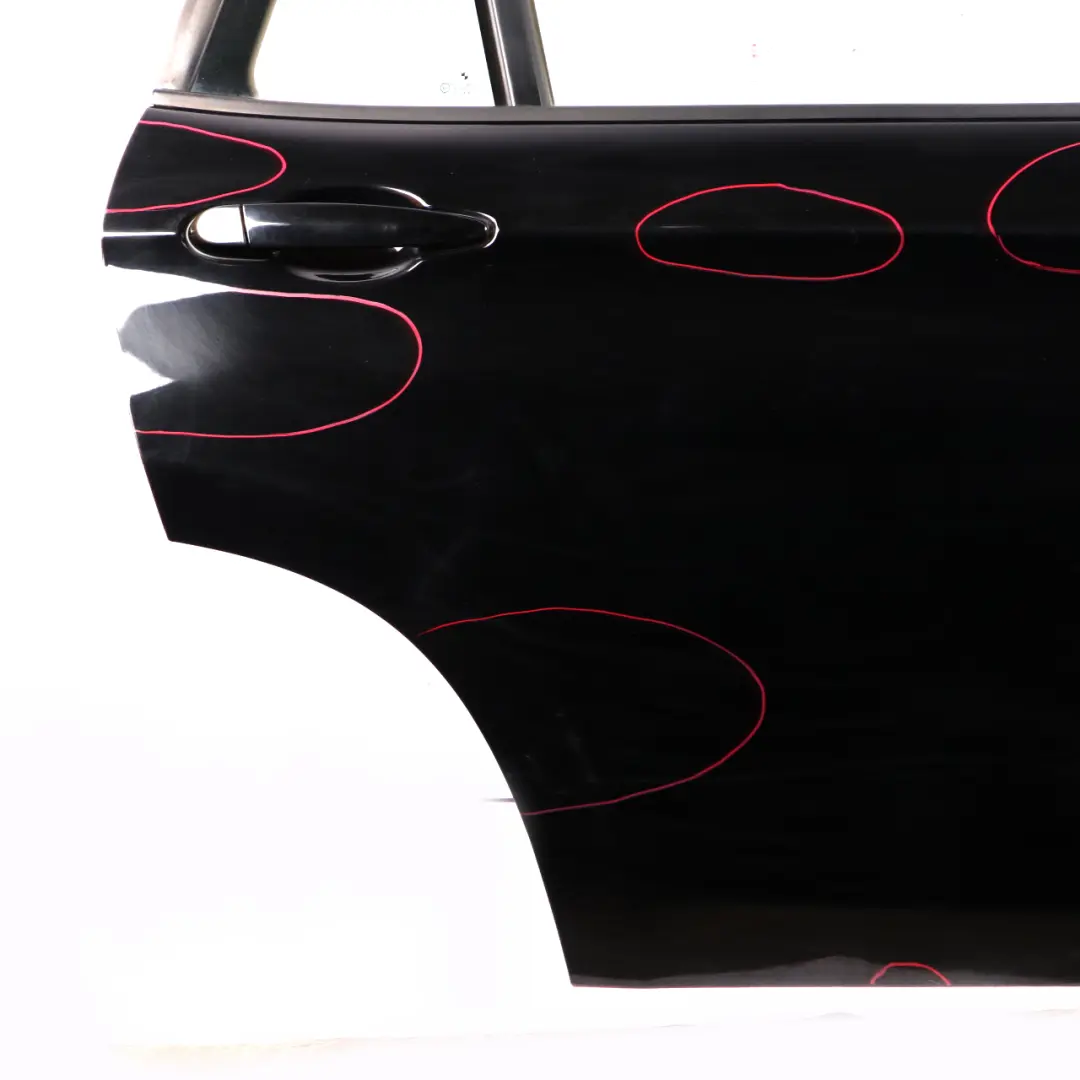 Door Rear Right O/S Schwarz 2 Black - 668 to BMW X1 E84 with Part number 2993820 BMW X1 E84 Door Rear Right O/S Schwarz 2 Black - 668 - SKU 2993820-SCH - Part number 2993820