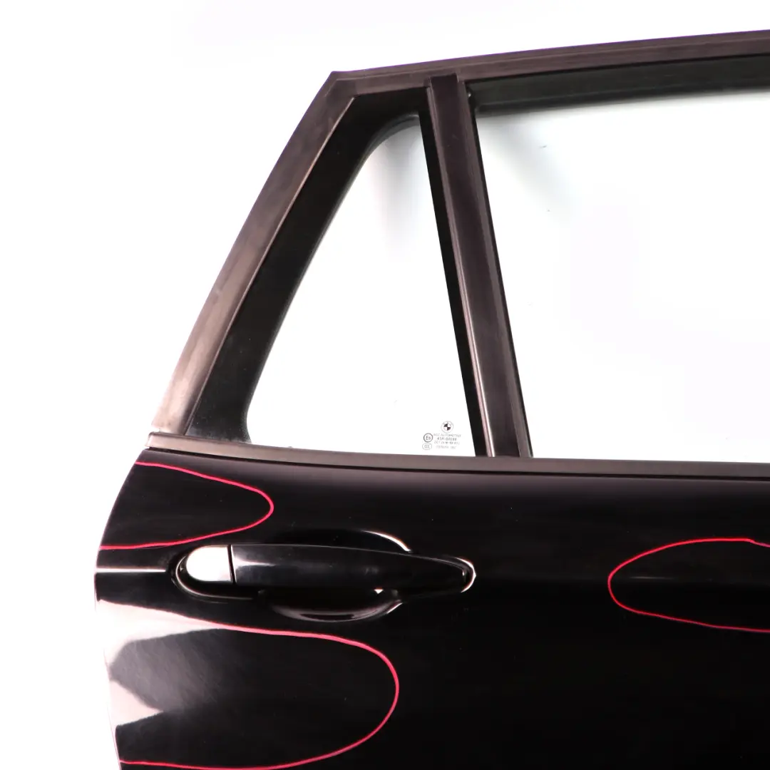 BMW X1 E84 Door Rear Right O/S Schwarz 2 Black - 668 - SKU 2993820-SCH - Part number 2993820