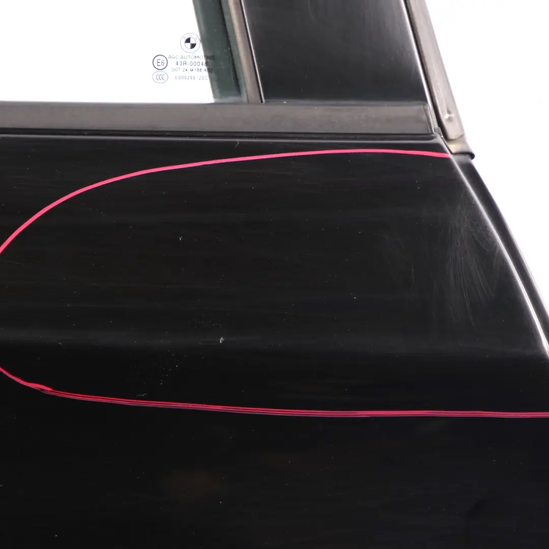 BMW X1 E84 Door Rear Right O/S Schwarz 2 Black - 668 - SKU 2993820-SCH - Part number 2993820