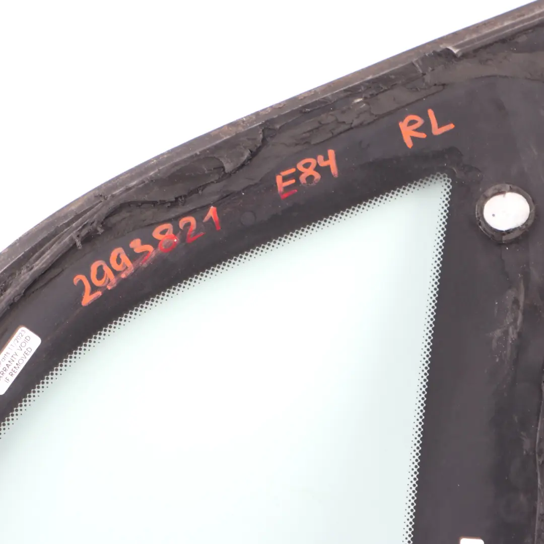 Arrière Gauche Vitre Latérale Verte AS2 pour BMW X1 E84 Porte à propos du numéro de pièce 2993821 BMW X1 E84 Porte Arrière Gauche Vitre Latérale Verte AS2 - SKU 2993821 - Numéro de pièce 2993821