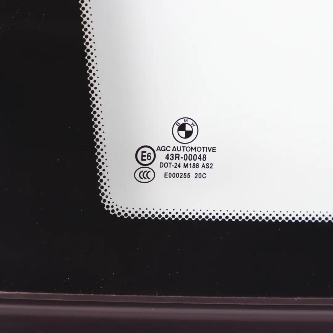 Puerta Trasera Izquierda Cristal Ventana Lateral Verde AS2 para BMW X1 E84 con número de pieza 2993821 BMW X1 E84 Puerta Trasera Izquierda Cristal Ventana Lateral Verde AS2 - SKU 2993821 - Número de pieza 2993821