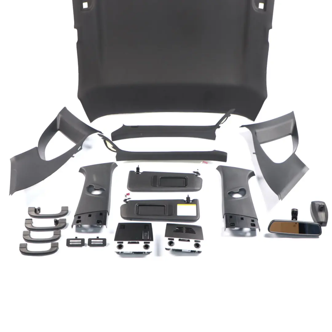 Complete Headlining BMW X1 E84 Roof Lining Black M Sport + Pillars Handles to with Part number 2994166 Complete Headlining BMW X1 E84 Roof Lining Black M Sport + Pillars Handles - SKU 2994166-1 - Part number 2994166