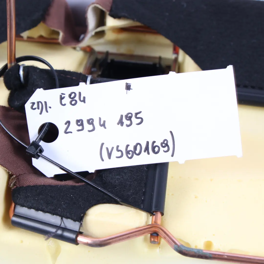 Couch Base Bench Leather Nevada Terra to BMW X1 Series E84 Rear Seat with Part number 2994195 BMW X1 Series E84 Rear Seat Couch Base Bench Leather Nevada Terra - SKU 2994195 - Part number 2994195