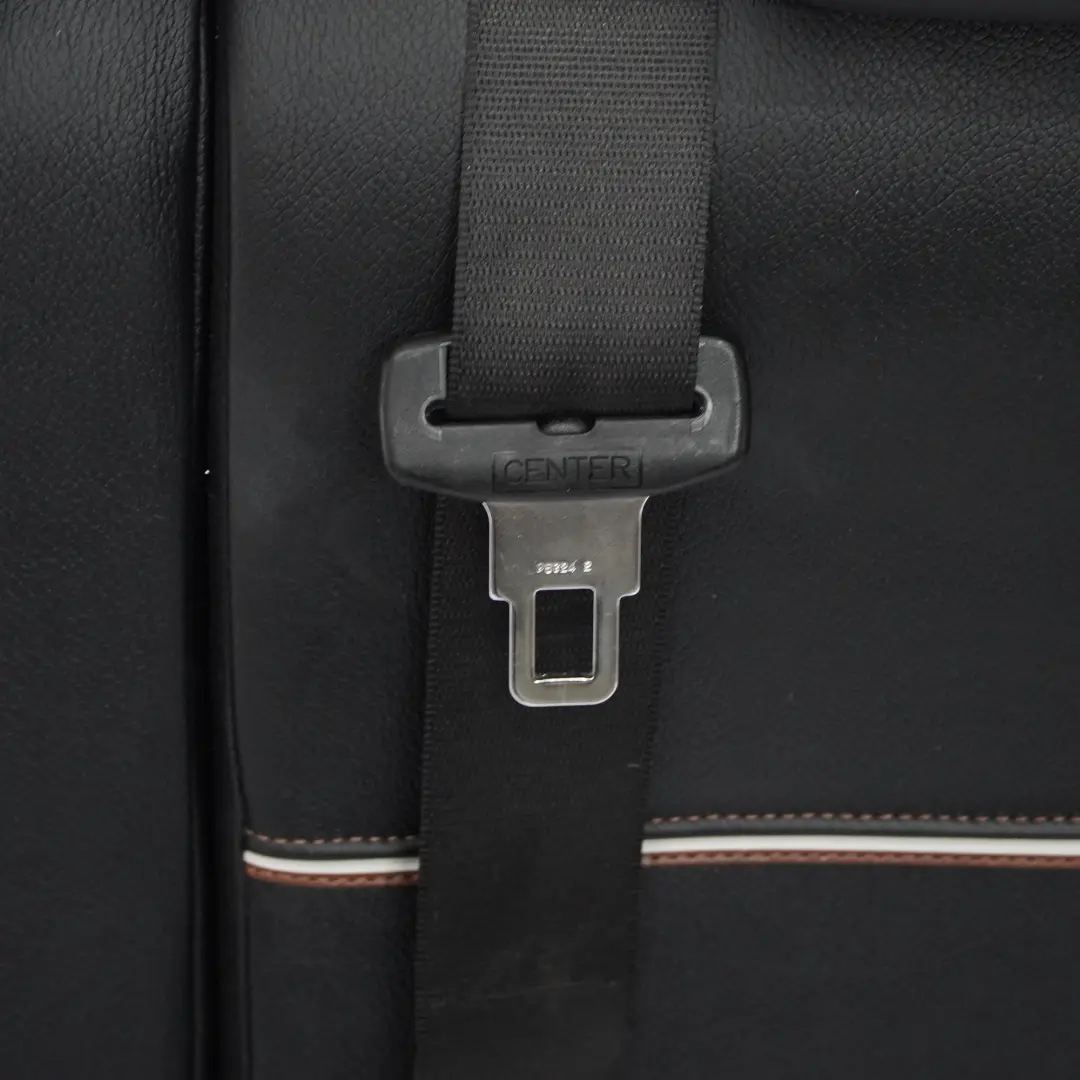 BMW X1 E84 Rear Seat Folding Backrest Covering Leather Nevada Black Brown - SKU 2994201 - Part number 2994201