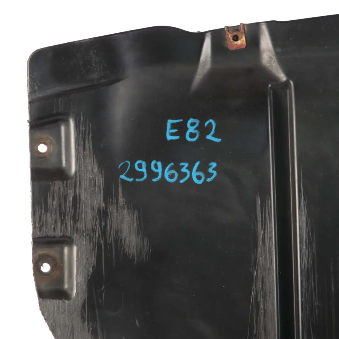 BMW 1 E82 Diesel Engine Underbonnet Tray Shield Protection Screen - SKU 2996363 - Part number 2996363