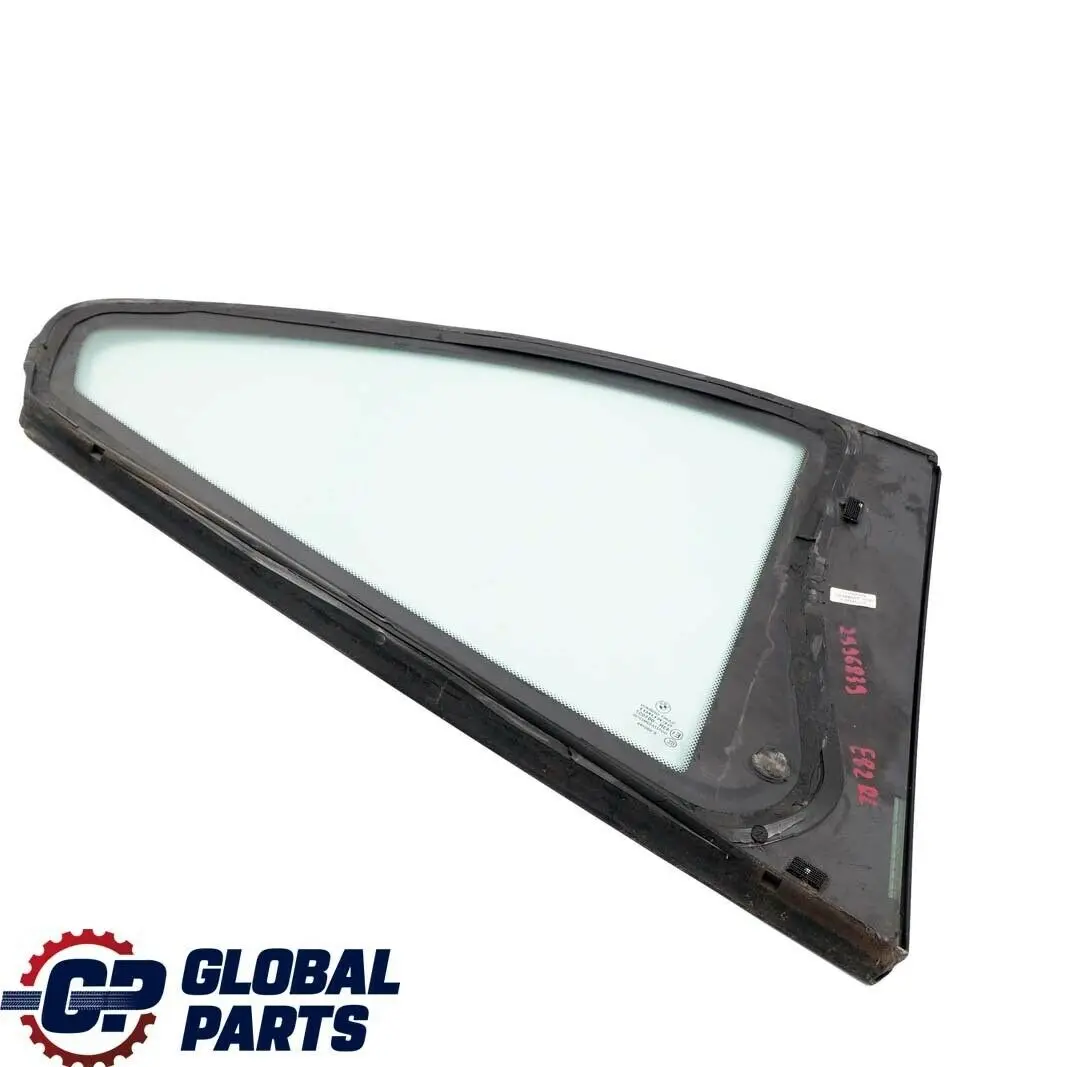BMW E82 Trasera Izquierda Ventana lateral AS2 Glanzschwarz Alto Brillo - SKU 2996839 - Número de pieza 2996839