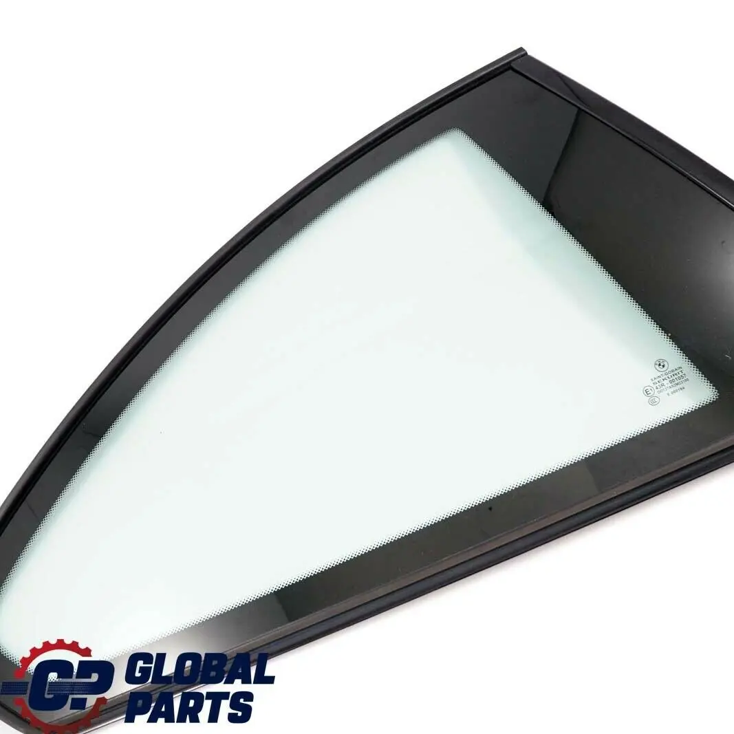 BMW E82 Trasero Derecho Ventana lateral AS2 Glanzschwarz Alto Brillo - SKU 2996840 - Número de pieza 2996840