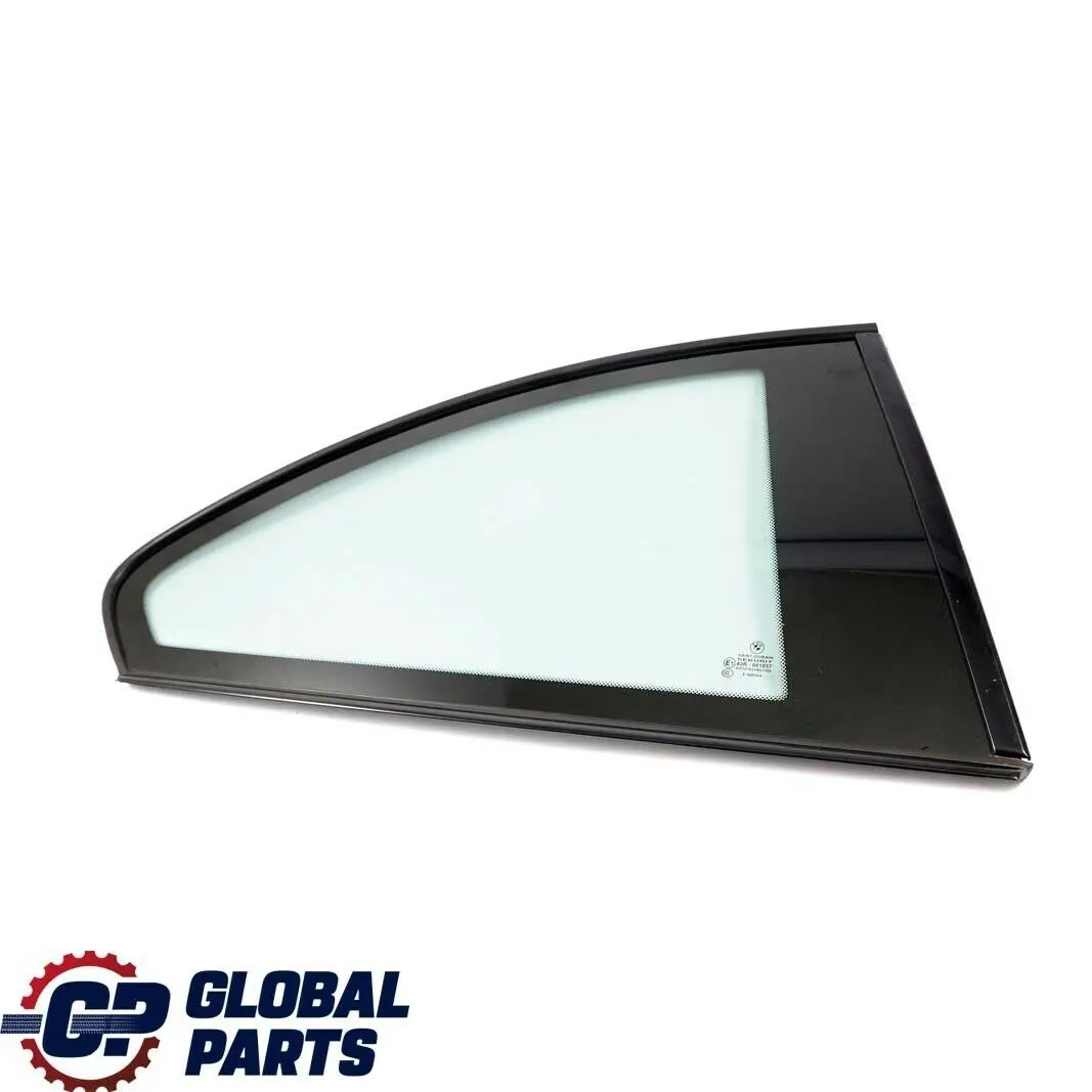 Trasero Derecho Ventana lateral AS2 Glanzschwarz Alto Brillo para BMW E82 con número de pieza 2996840 BMW E82 Trasero Derecho Ventana lateral AS2 Glanzschwarz Alto Brillo - SKU 2996840 - Número de pieza 2996840