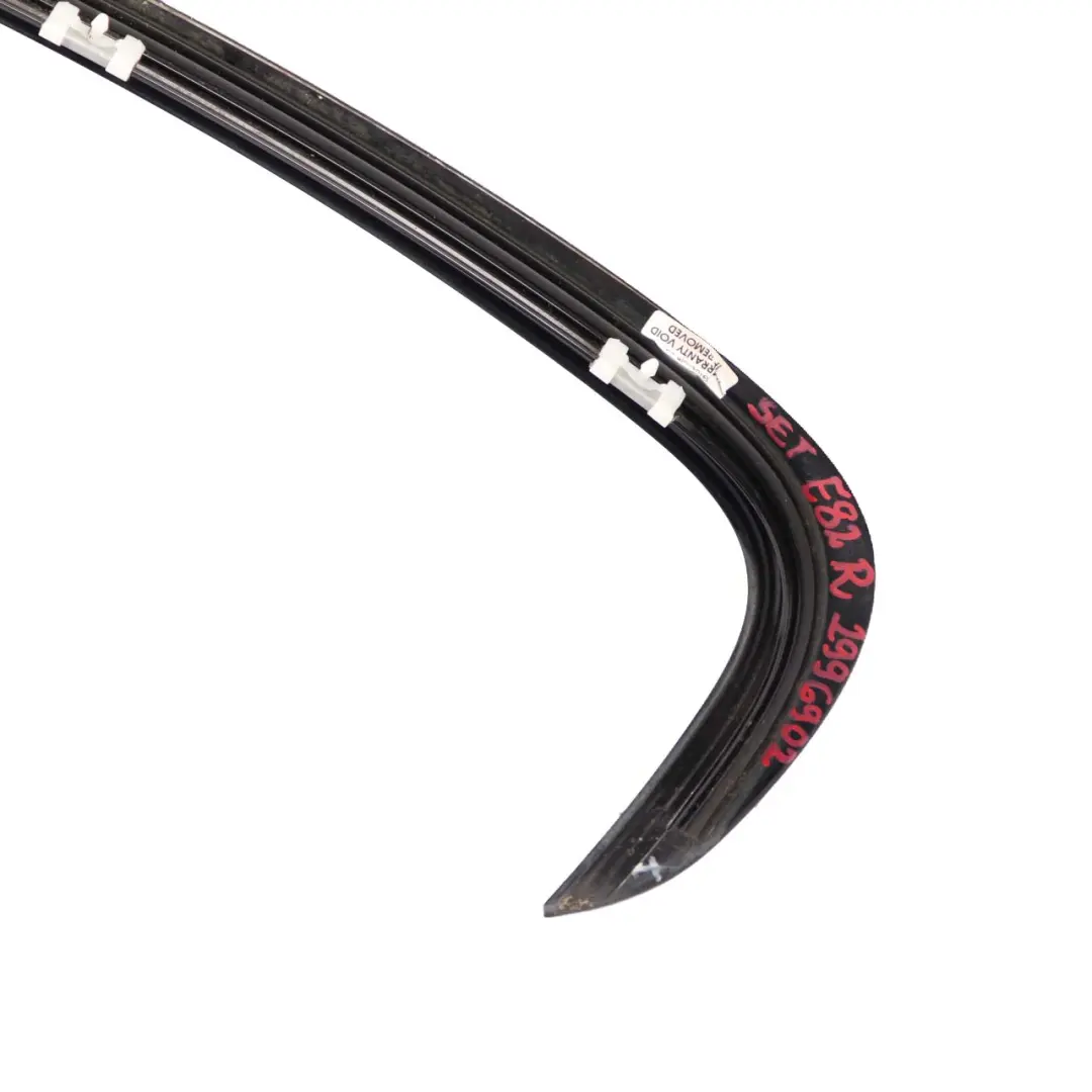 BMW E82 Roof Frame Strip Left Right N/O/S Black Glanzschwarz Shadow Line - SKU 2996901/2996902 - Part number 2996901