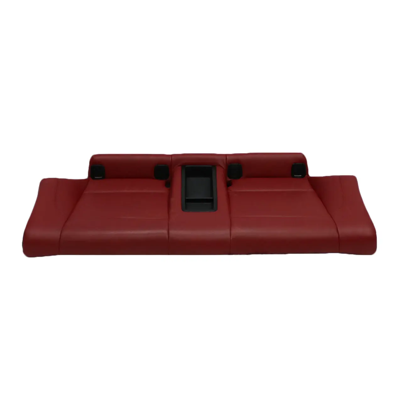 BMW E82 Sedile Posteriore Rivestimento Interno Pelle Rosso NON GENUINO PELLE