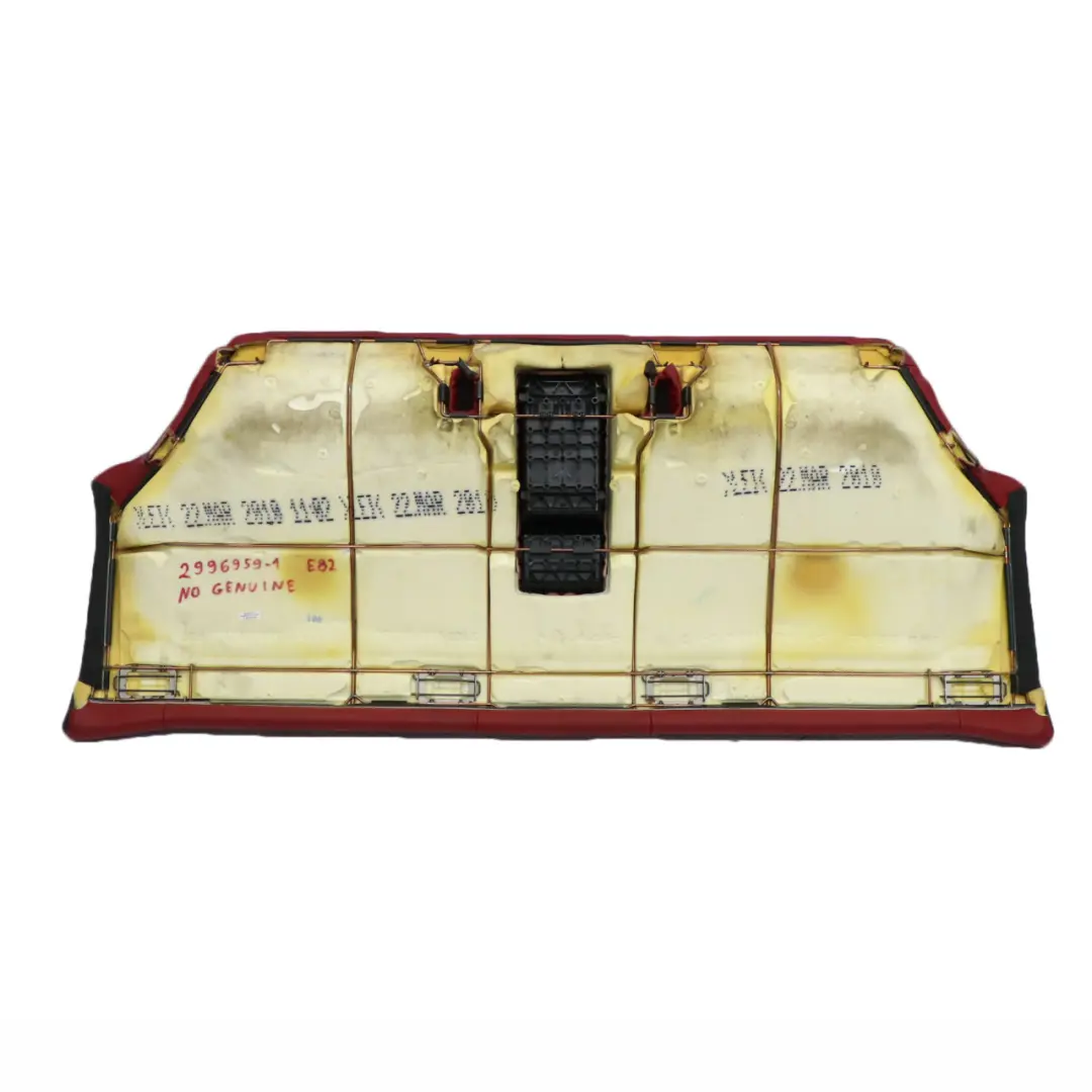 Rear Seat BMW E82 Bench Couch Interior Cover Leather Boston Red NOT GENUINE - SKU 2996959-1 - Part number 2996959