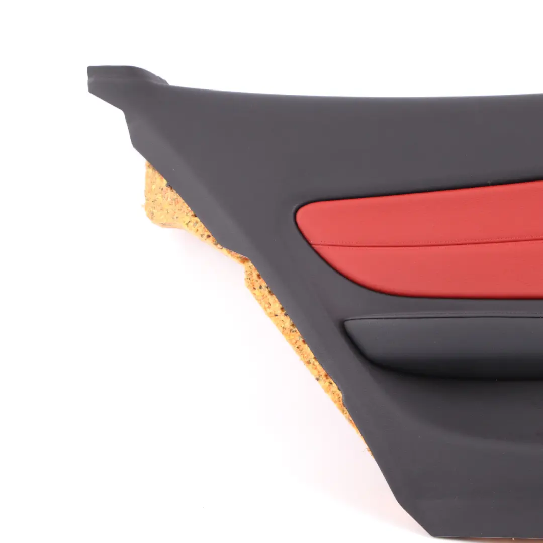 Lateral Trim Panel Rear Left N/S Leather Boston Coral Red to BMW E82 with Part number 2997487 BMW E82 Lateral Trim Panel Rear Left N/S Leather Boston Coral Red - SKU 2997487 - Part number 2997487