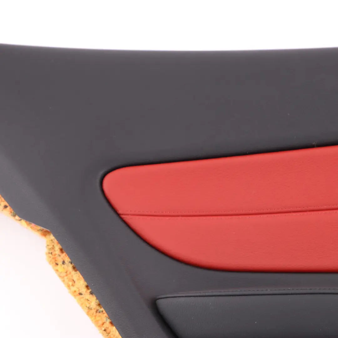 Lateral Trim Panel Rear Left N/S Leather Boston Coral Red to BMW E82 with Part number 2997487 BMW E82 Lateral Trim Panel Rear Left N/S Leather Boston Coral Red - SKU 2997487 - Part number 2997487