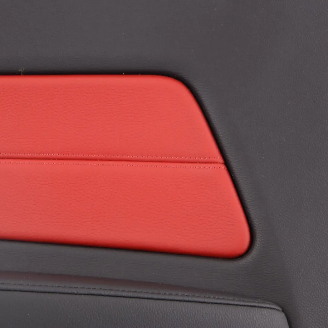 Lateral Trim Panel Rear Left N/S Leather Boston Coral Red to BMW E82 with Part number 2997487 BMW E82 Lateral Trim Panel Rear Left N/S Leather Boston Coral Red - SKU 2997487 - Part number 2997487