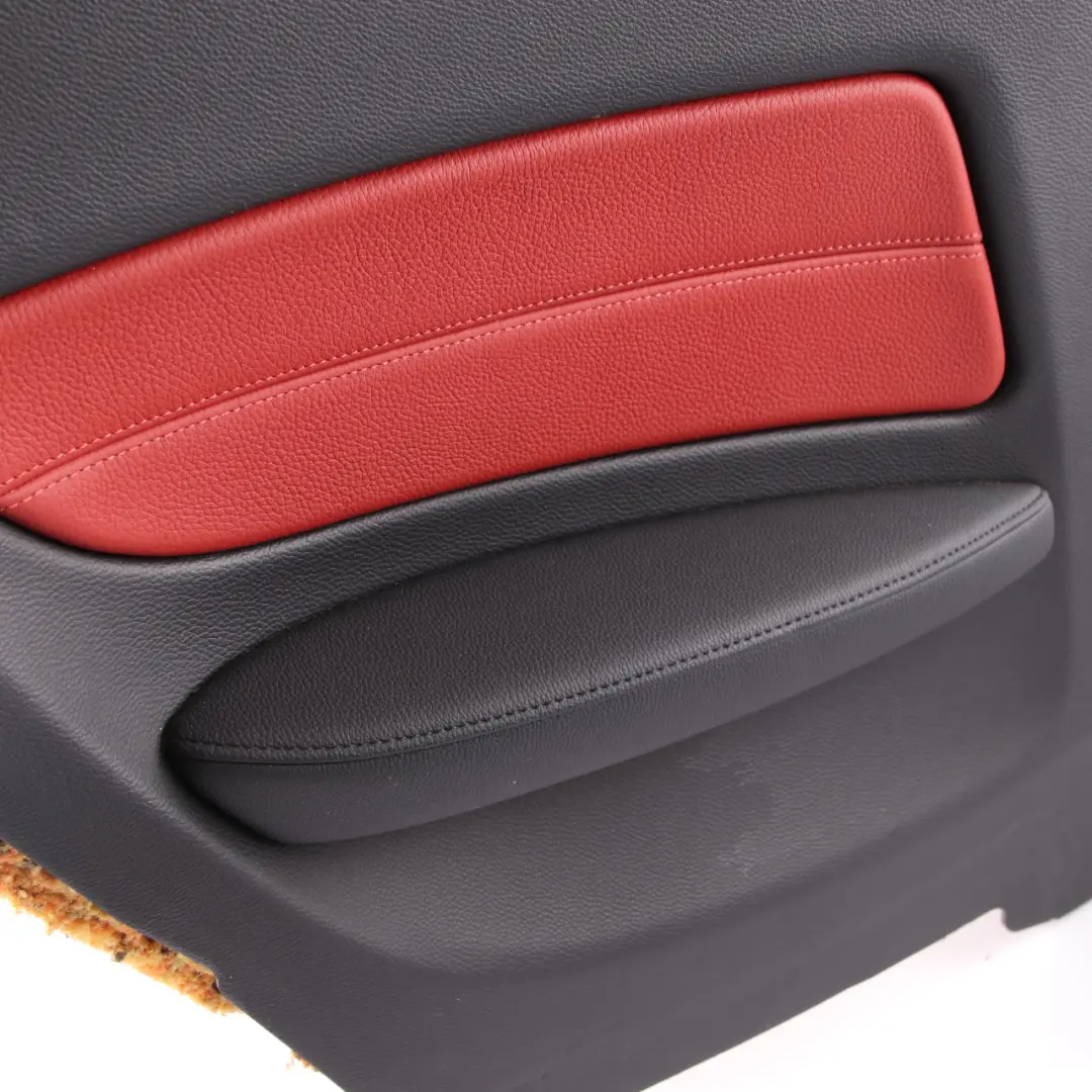 Lateral Trim Panel Rear Left N/S Leather Boston Coral Red to BMW E82 with Part number 2997487 BMW E82 Lateral Trim Panel Rear Left N/S Leather Boston Coral Red - SKU 2997487 - Part number 2997487
