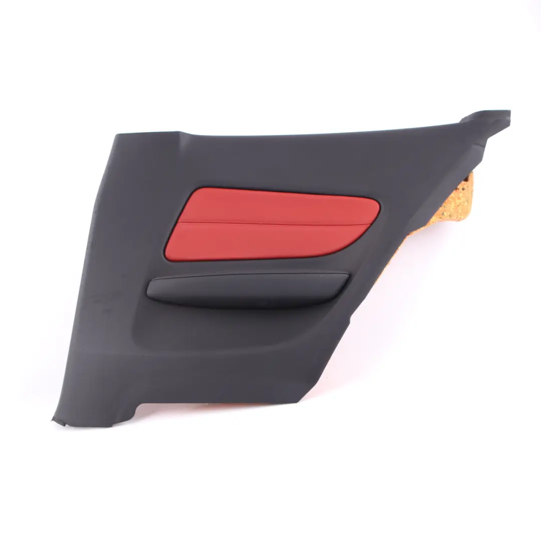 Lateral Trim Panel Rear Right O/S Leather Boston Coral Red to BMW E82 with Part number 2997488 BMW E82 Lateral Trim Panel Rear Right O/S Leather Boston Coral Red - SKU 2997488 - Part number 2997488