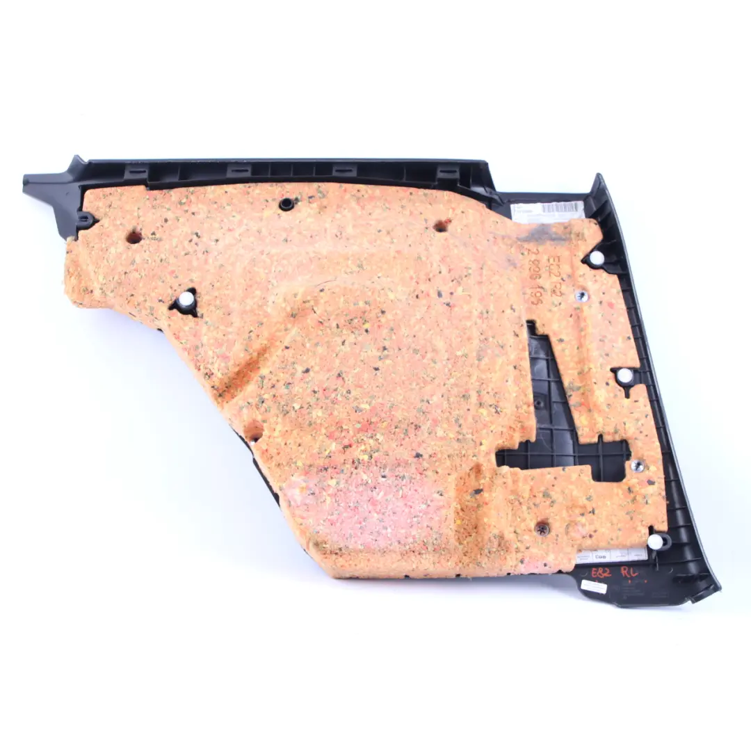 Lateral Trim Panel Rear Right O/S Leather Boston Coral Red to BMW E82 with Part number 2997488 BMW E82 Lateral Trim Panel Rear Right O/S Leather Boston Coral Red - SKU 2997488 - Part number 2997488