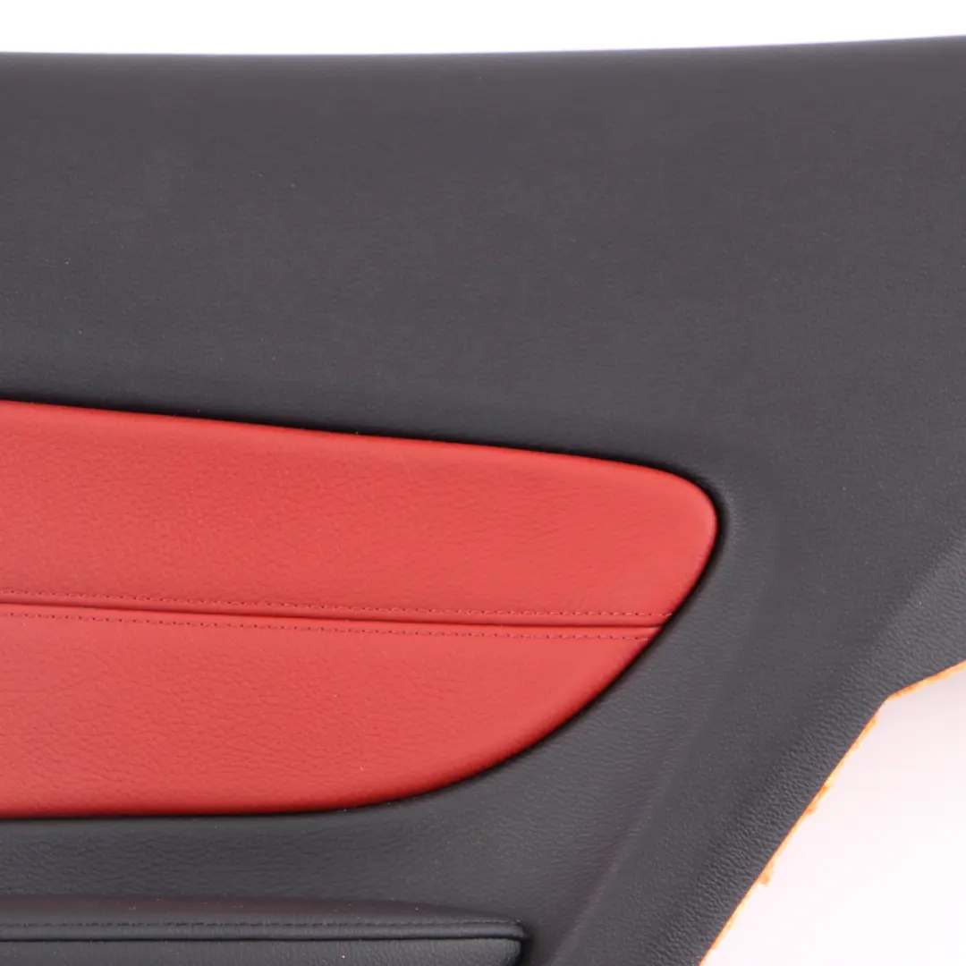 Lateral Trim Panel Rear Right O/S Leather Boston Coral Red to BMW E82 with Part number 2997488 BMW E82 Lateral Trim Panel Rear Right O/S Leather Boston Coral Red - SKU 2997488 - Part number 2997488