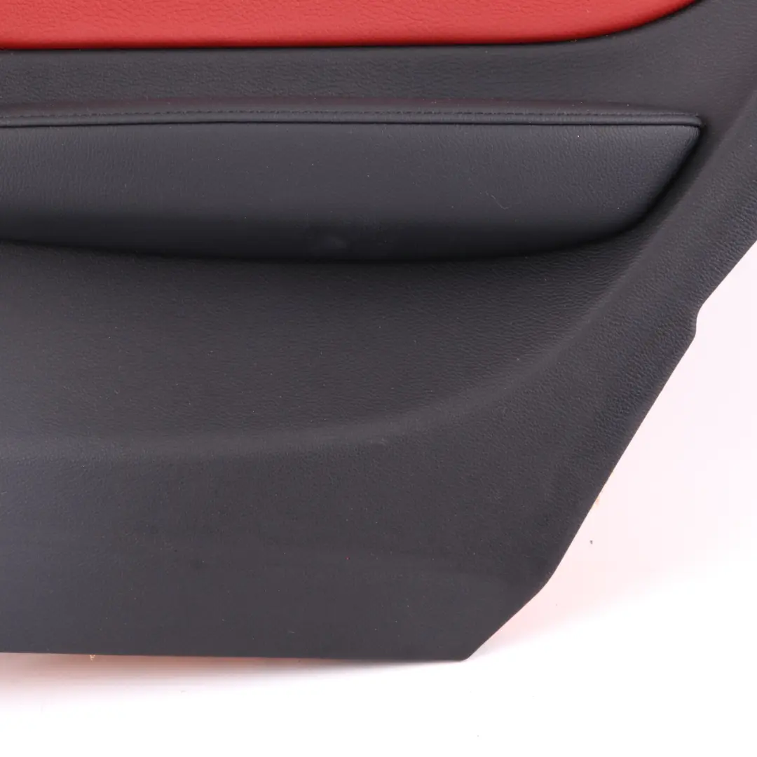 BMW E82 Lateral Trim Panel Rear Right O/S Leather Boston Coral Red - SKU 2997488 - Part number 2997488