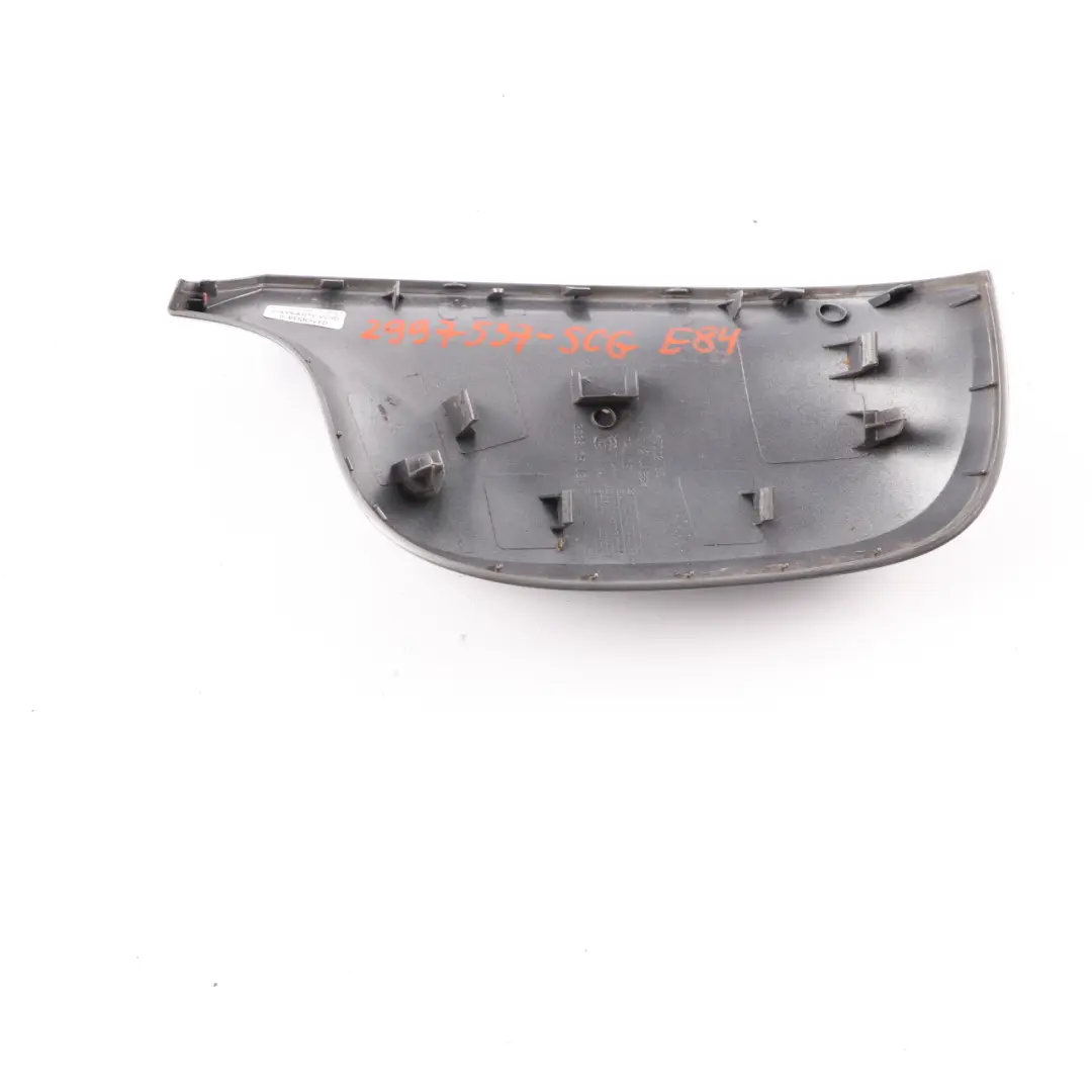 Spiegel Abdeckung Links Black Sapphire Schwarz 475 für BMW X1 X3 E83 LCI E84 mit Teilenummer 2997537 BMW X1 X3 E83 LCI E84 Spiegel Abdeckung Links Black Sapphire Schwarz 475 - SKU 2997537-SCG - Teilenummer 2997537