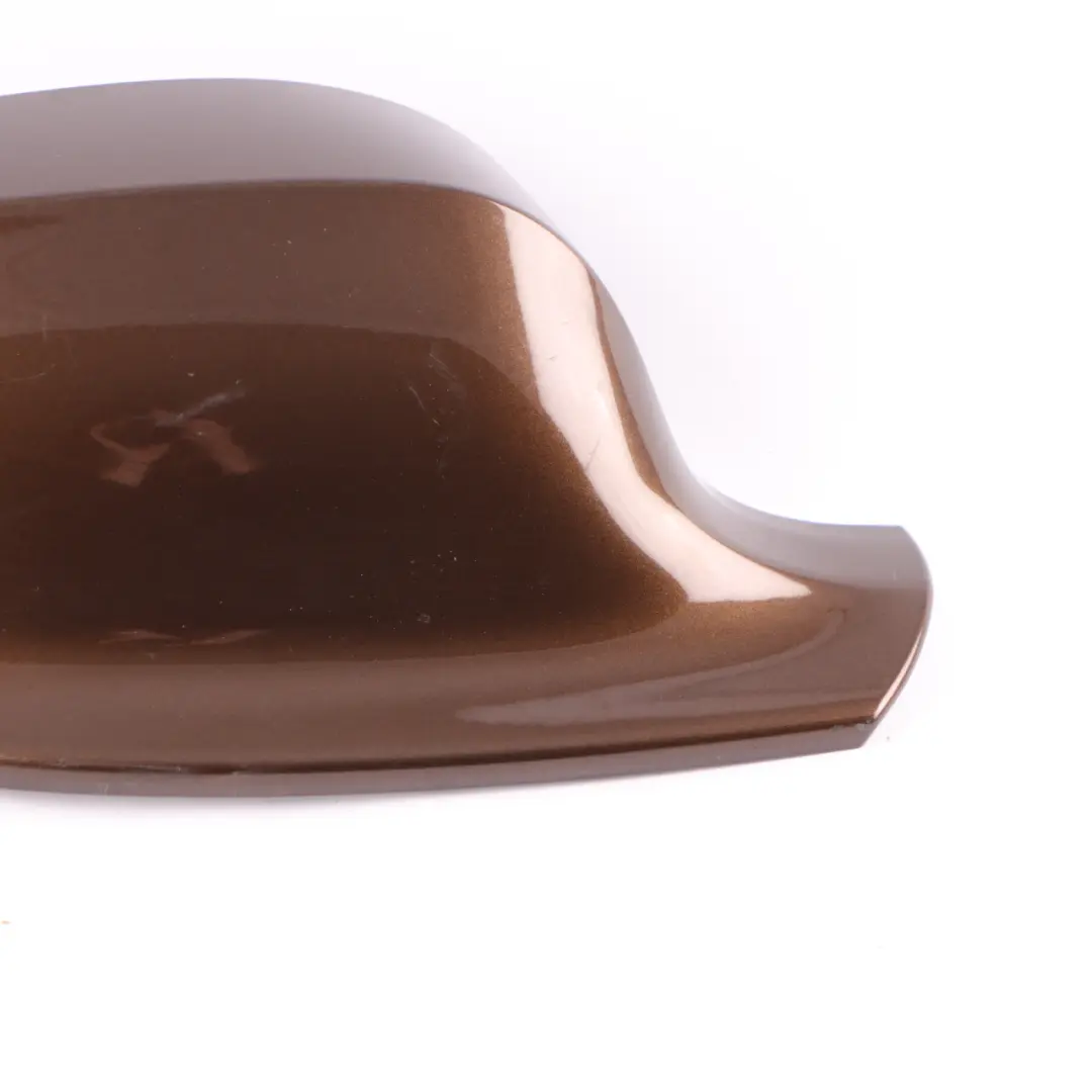 Wing Mirror Cover BMW X3 E83 LCI X1 E84 Right O/S Cap Marrakesch Brown - B09 to with Part number 2997538 Wing Mirror Cover BMW X3 E83 LCI X1 E84 Right O/S Cap Marrakesch Brown - B09 - SKU 2997538-MBR - Part number 2997538