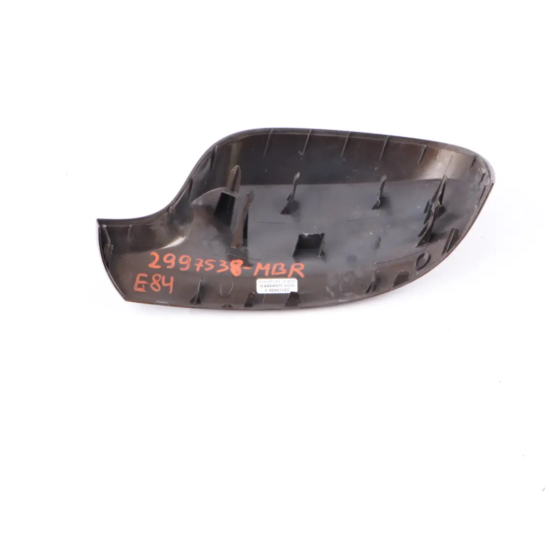 Wing Mirror Cover BMW X3 E83 LCI X1 E84 Right O/S Cap Marrakesch Brown - B09 to with Part number 2997538 Wing Mirror Cover BMW X3 E83 LCI X1 E84 Right O/S Cap Marrakesch Brown - B09 - SKU 2997538-MBR - Part number 2997538