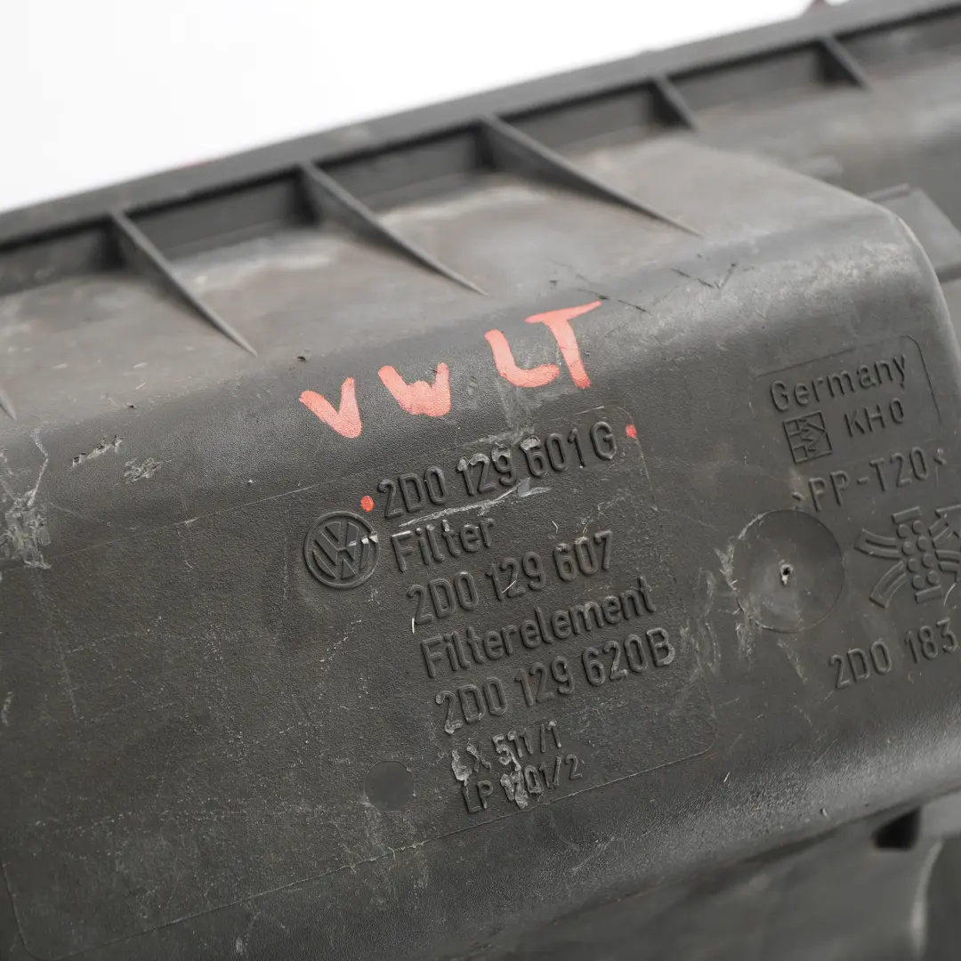 Filter Box Silencer Housing to VW Volkswagen LT 35 Diesel Air with Part number 2D0129601G VW Volkswagen LT 35 Diesel Air Filter Box Silencer Housing - SKU 2D0129601G - Part number 2D0129601G